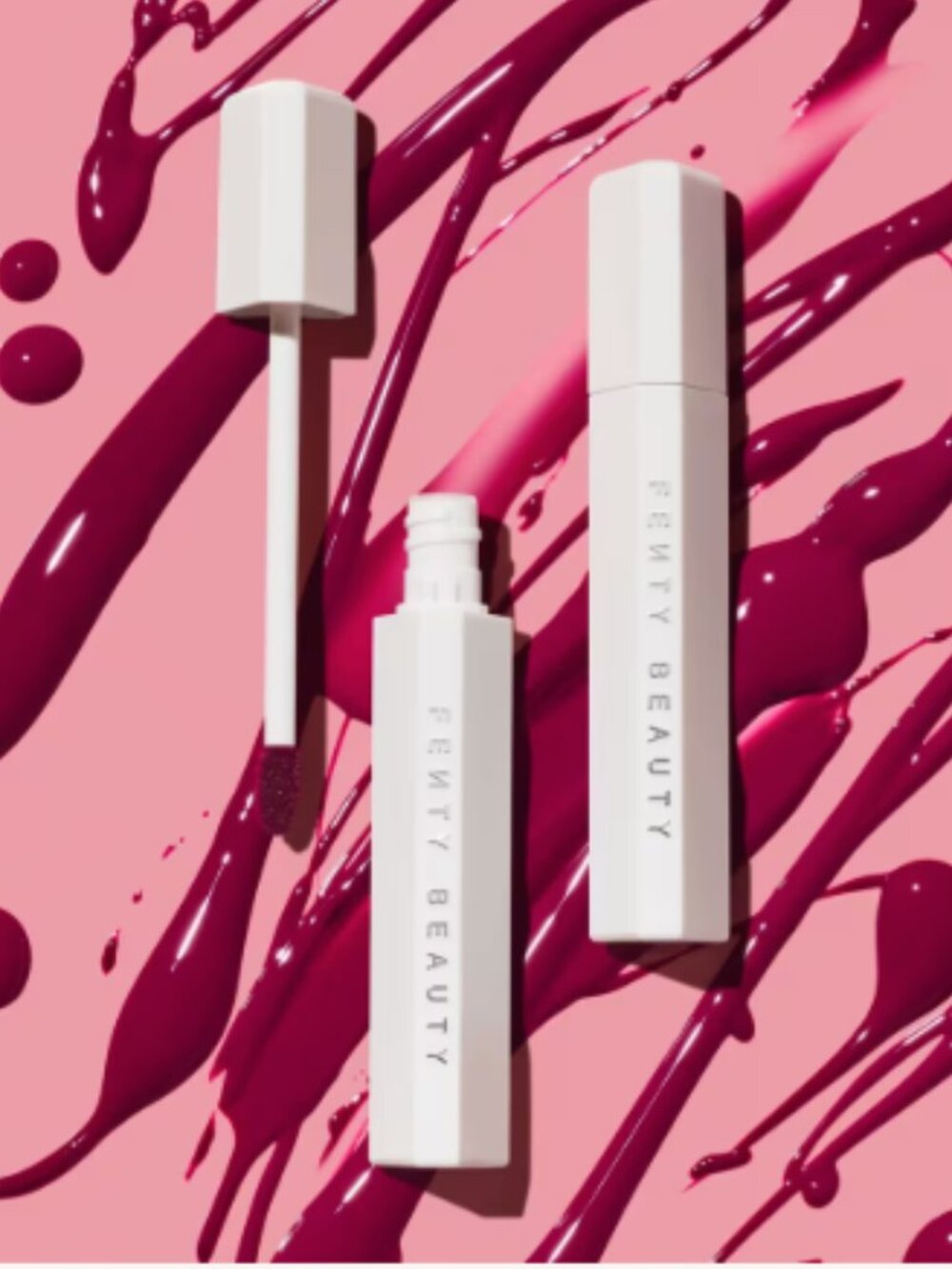 Fenty Beauty Poutsicle Hydrating Lip Stain in Fuchsia Wife - NIB $28 MSRP